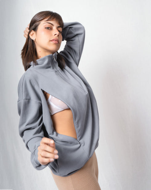 POLERA DE ALGODÓN EMBARAZO & LACTANCIA